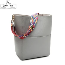 DAUNAVIA de Lujo Bolsos de Las Mujeres Bolsa de Diseñador de la Marca Famosos bolsos de Hombro de Crossbody Satchel Pu Bolso de Cuero Bolso Femenino de La Vendimia Gris