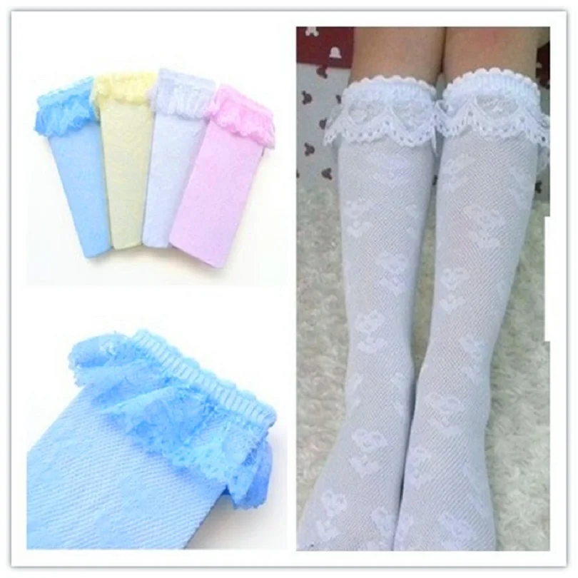 Buy Children lace stockings Velvet Stockings for Girls