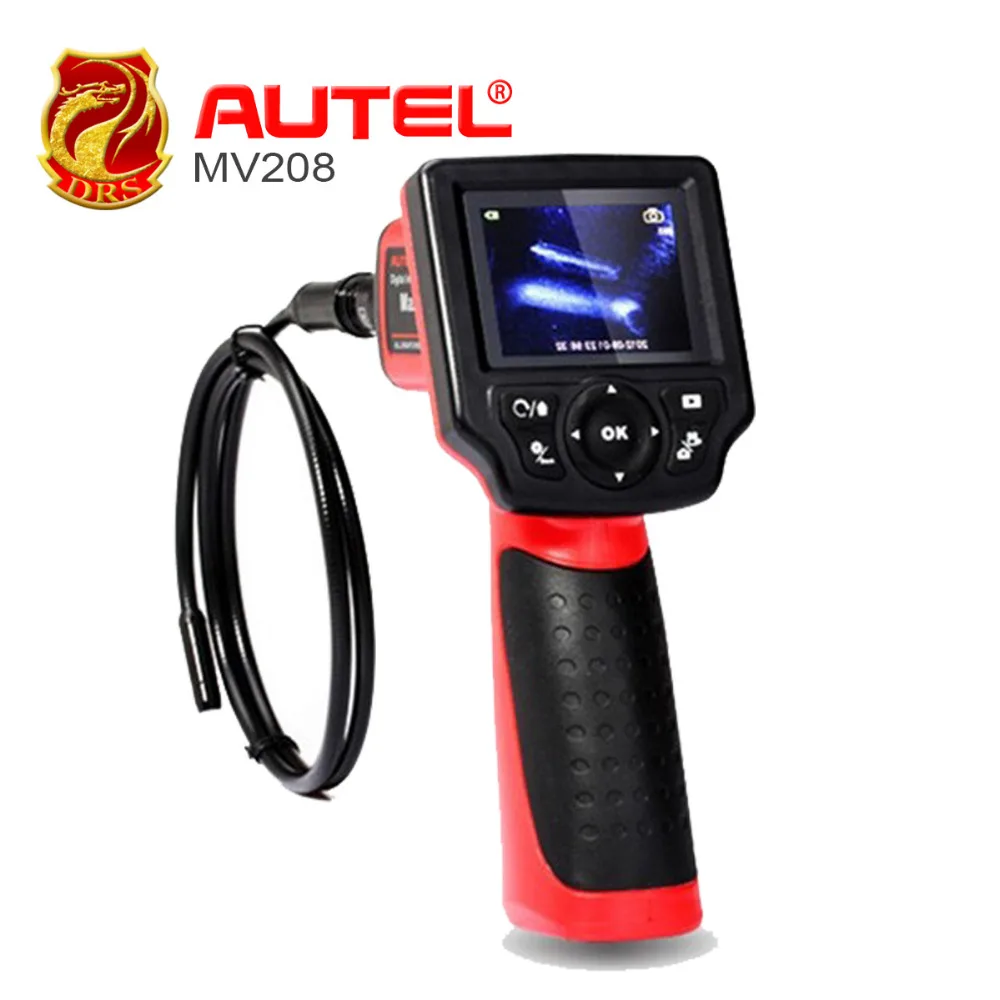 

Autel Maxivideo MV208 Digital Videoscope with 8.5mm diameter imager head inspection camera MV 208 Multipurpose Videoscope