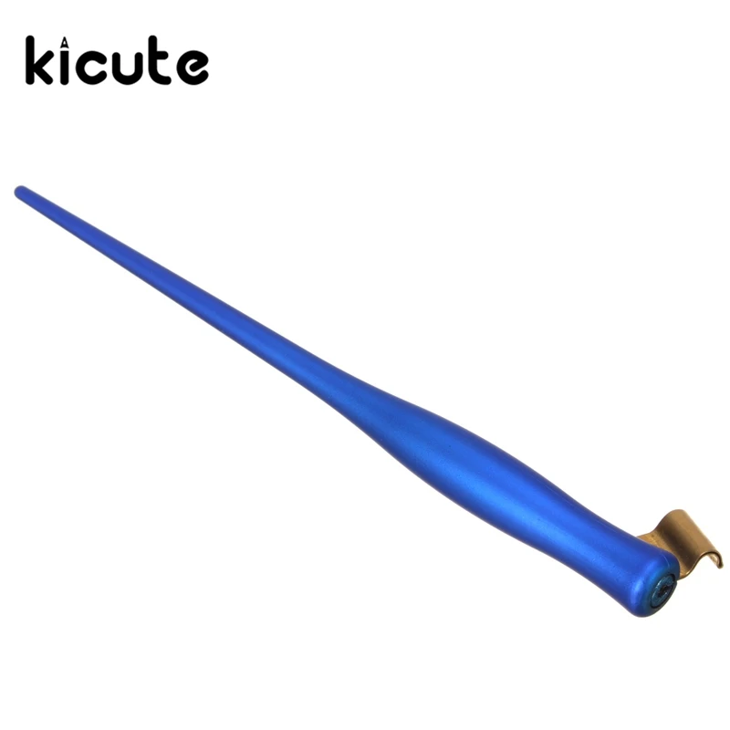 

Kicute 1pcs English Professional Calligraphy Straight Oblique 2 Function Dip Pen Holder Office Stationery Supplies for Students