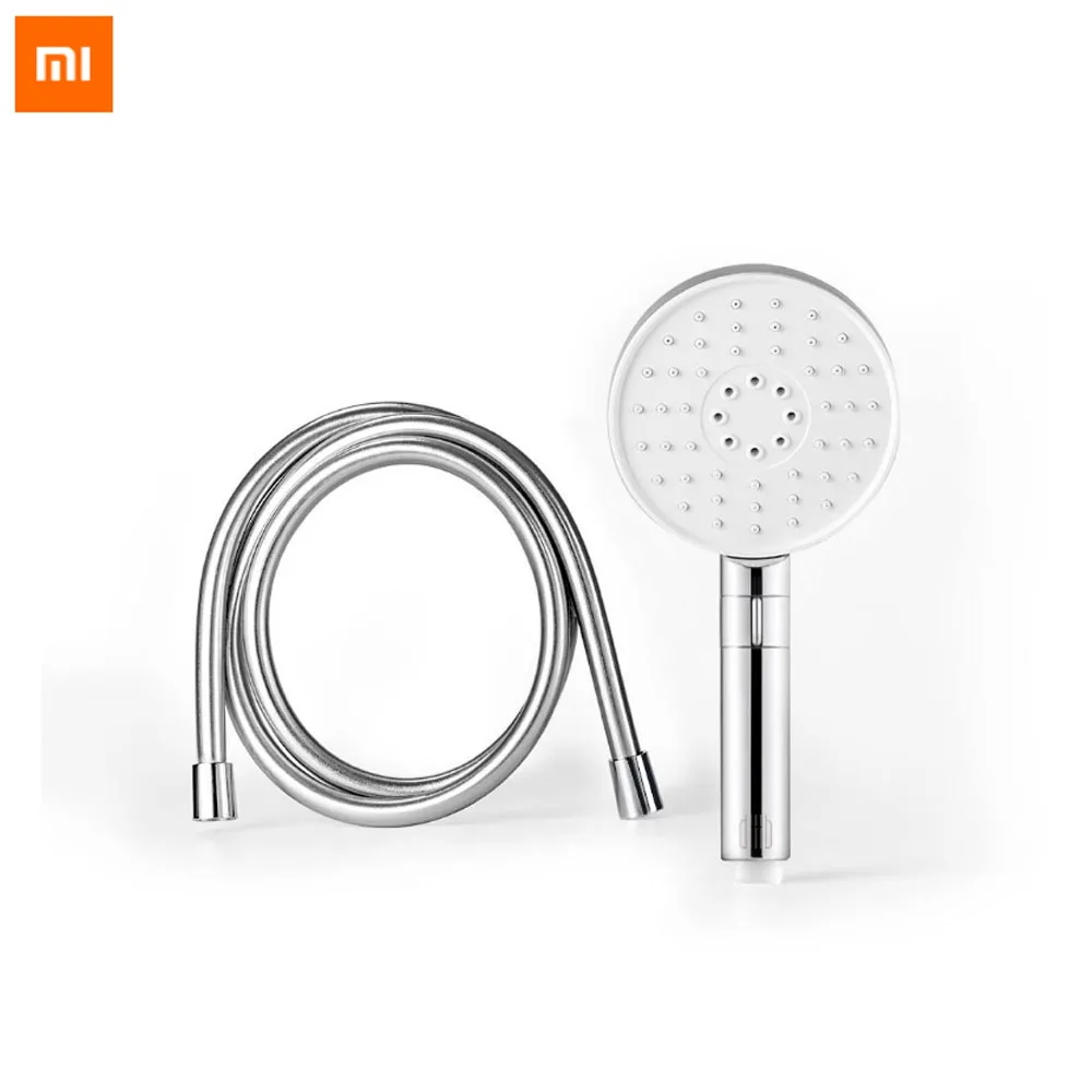Xiaomi Mijia Dabai ручная душевая головка набор 360 градусов 120 мм 53 отверстие для воды ПВХ материал мощный массажный душ 3 режима - Цвет: shower head and hose