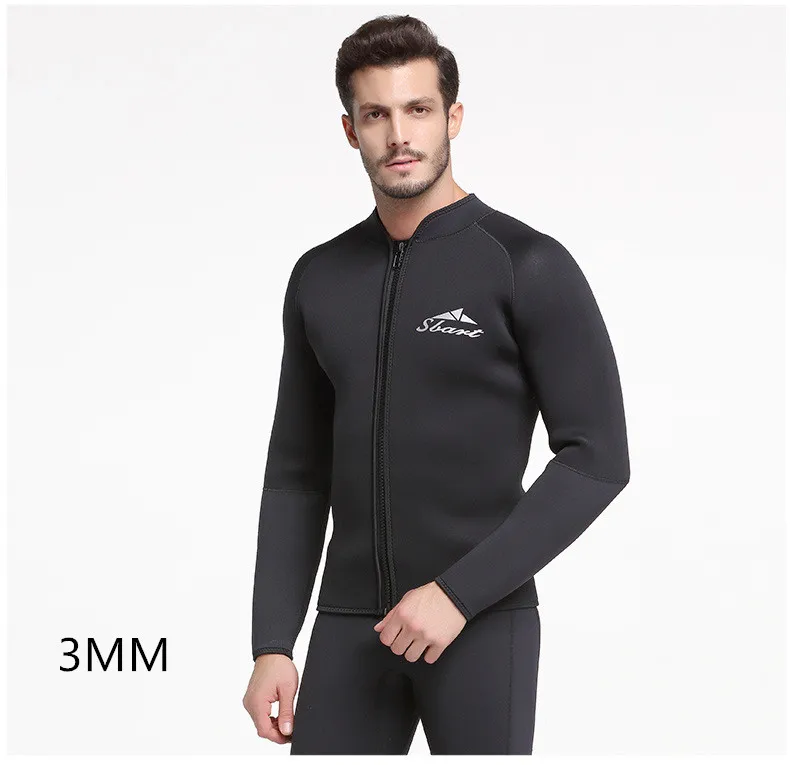 3mm-neoprene-scuba-dive-abbigliamento-giacca-da-snorkeling-muta-top-coat-alta-elasticita-impermeabile-pesca-subacquea-aquilone-costumi-da-bagno