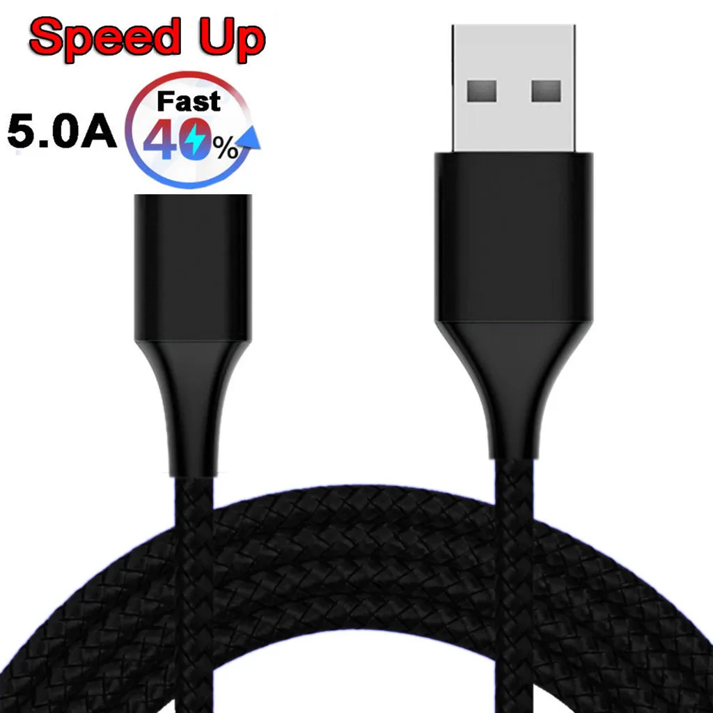 

Mini Usb Cable 1.2M 5A Round Magnetic Fast Charger Cable 3in1 for Type C/iOS/Micro USB Android Phone z9 32