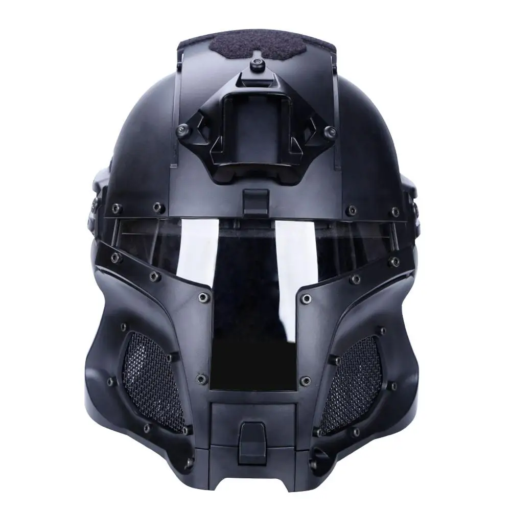 WoSporT тактические военные Баллистические боковые рельсы для крепления шлема NVG кожух передачи базы спорта на открытом воздухе армейский Боевой страйкбол пейнтбол - Цвет: Black
