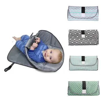 

2019 hot Baby Changing Pads Multifunctional Portable Infant Baby Foldable Urine Mat Waterproof Nappy Bag Diaper Cover Mat Travel