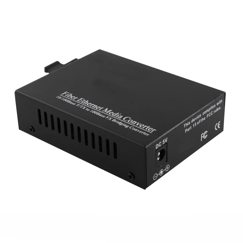 40 км 100 м Одномодовый двойной волоконный 1310 нм SC/UPC медиа конвертер в RJ45 1