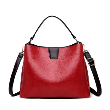 

Women's Leather Handbags Fashion Luxury Shoulder CrossBody Bags For Women Vintage Messenger Bags Lady Bolsas Feminina