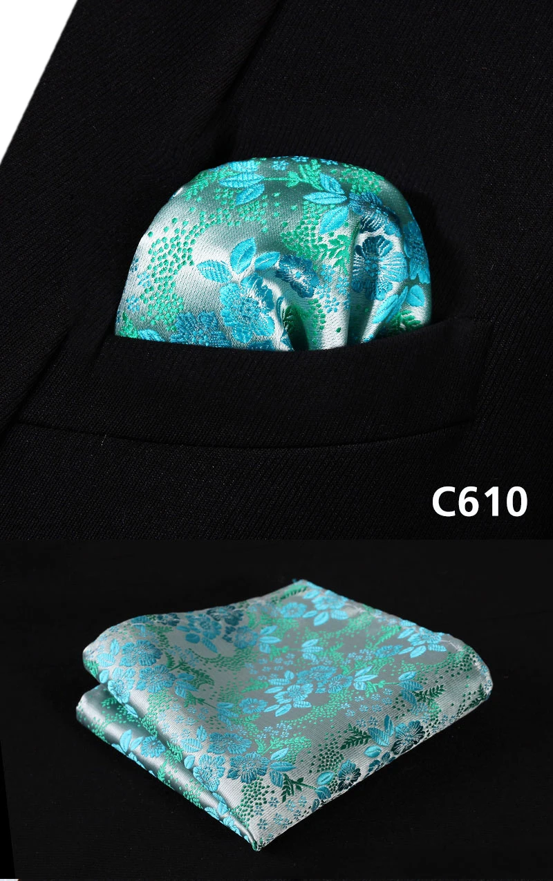 Цветочный Для мужчин Silk Pocket Square Hanky Свадебная вечеринка платок # C6 платок классический свадьбу