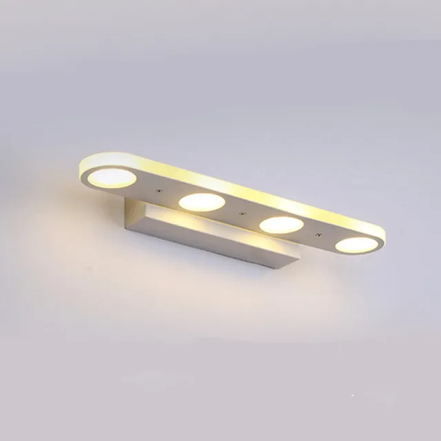 Home Decor Modern Crystal Mirror Front Lamp Waterproof Make Home Decor Modern Crystal Mirror Front Lamp Waterproof Make Up Led Light For Bathroom White Warm Length 37 58cm