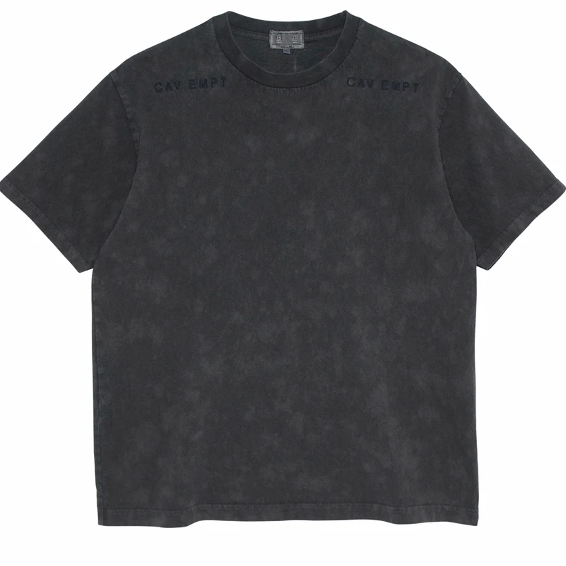 

Cav Empt T Shirt Men Embroidery Letter Logo T-shirts Casual Solid Ce Cav Empt Tshirts Purple Black Color Solid T-shirt