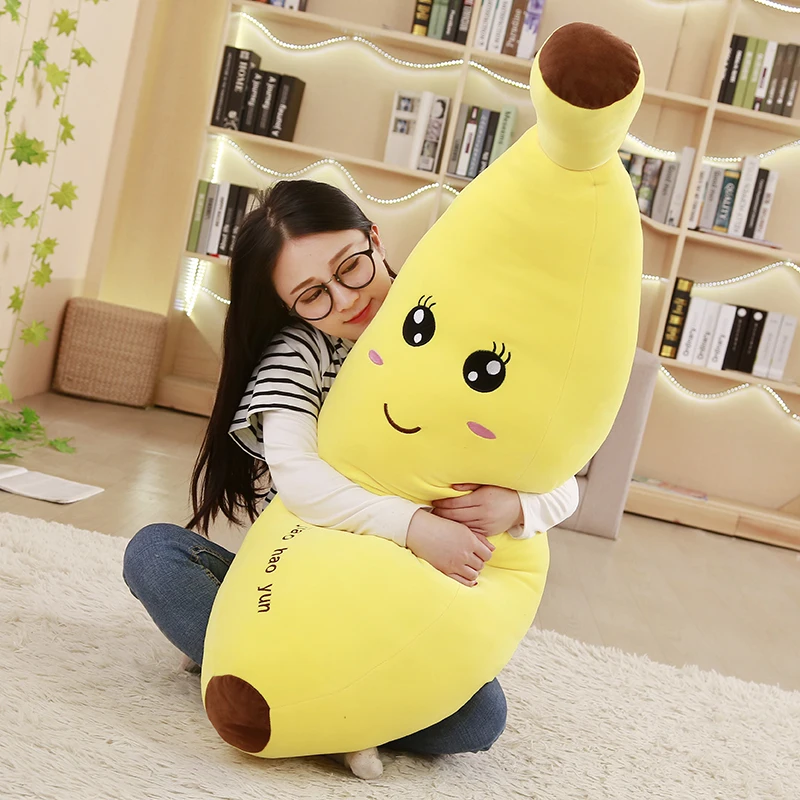 banana plush pillow