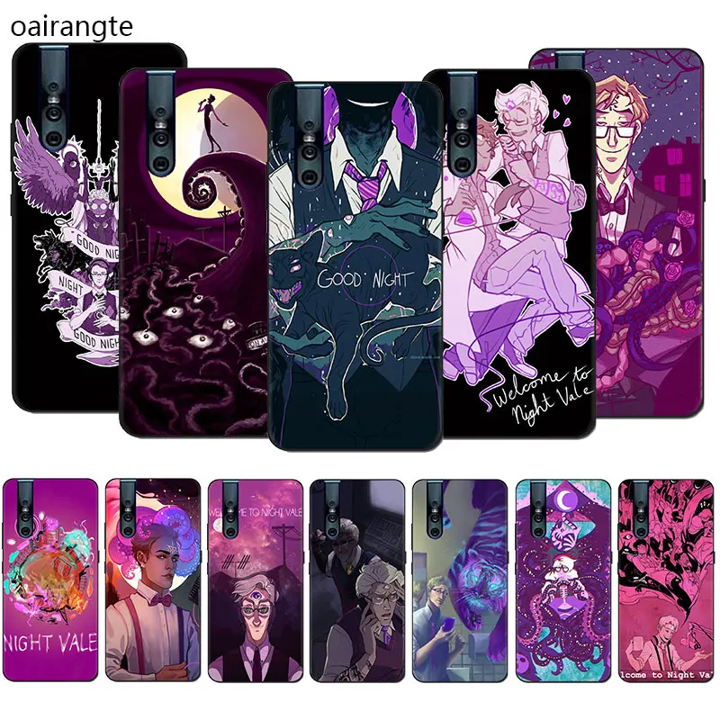 

welcome to night vale Silicone phone case for VIVO V15 V11 Pro V9 V7 V5 Y17 Y55s Y69 Y71 Y81s Y91C Y93 Y66 X9s