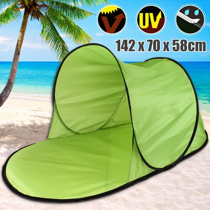 

Camping Tent Pop Up Tent Sun Shelters Polyester UV Protection Summer Camping Hiking Garden Water Sea Travel Beach Outdoor