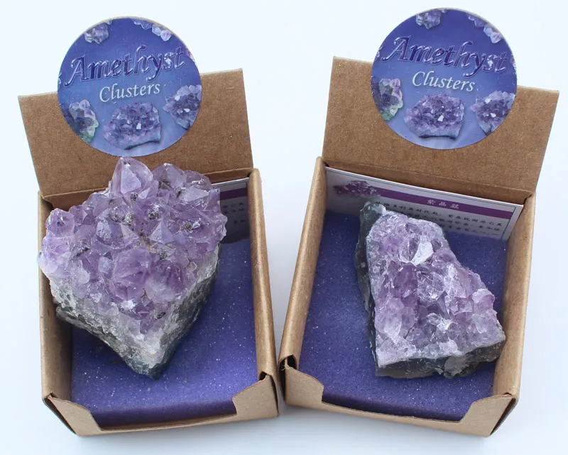 

1Pcs, Natural Irregular Amethyst Clusters , Mineral Rock Crystals ,random send ,