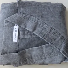 Унисекс, лен и хлопок, осень и зима, буддийский монашеский халат, боевые искусства, дзен, ткань Эббот, медитация, костюмы униформы, YX-87