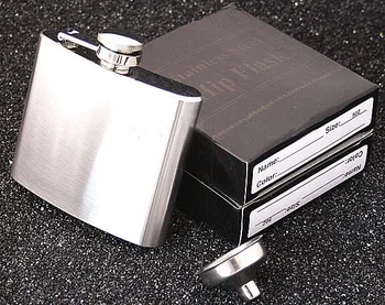

Wholesale 5 OZ Outdoor Tableware Travel Wine Pot Portable Stainless Steel Fishing Flagon Men's Camping Mini Hip Flasks