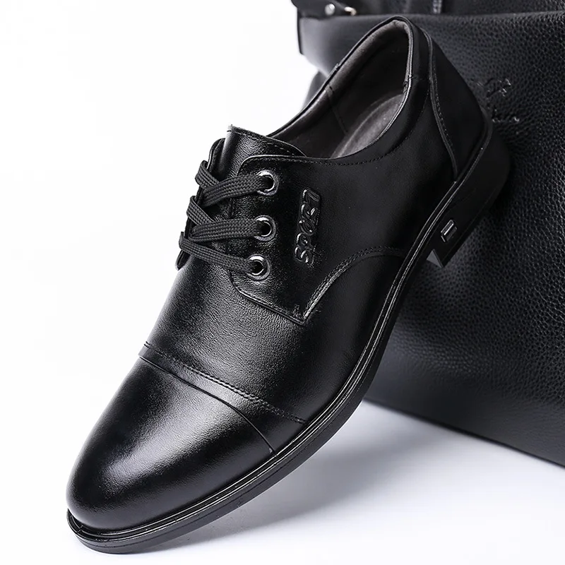 Новые высококачественные мужские туфли в деловом стиле; мужские туфли-оксфорды на плоской подошве для работы в деловом стиле; большие размеры 39-44; Sapato Masculino F1-88