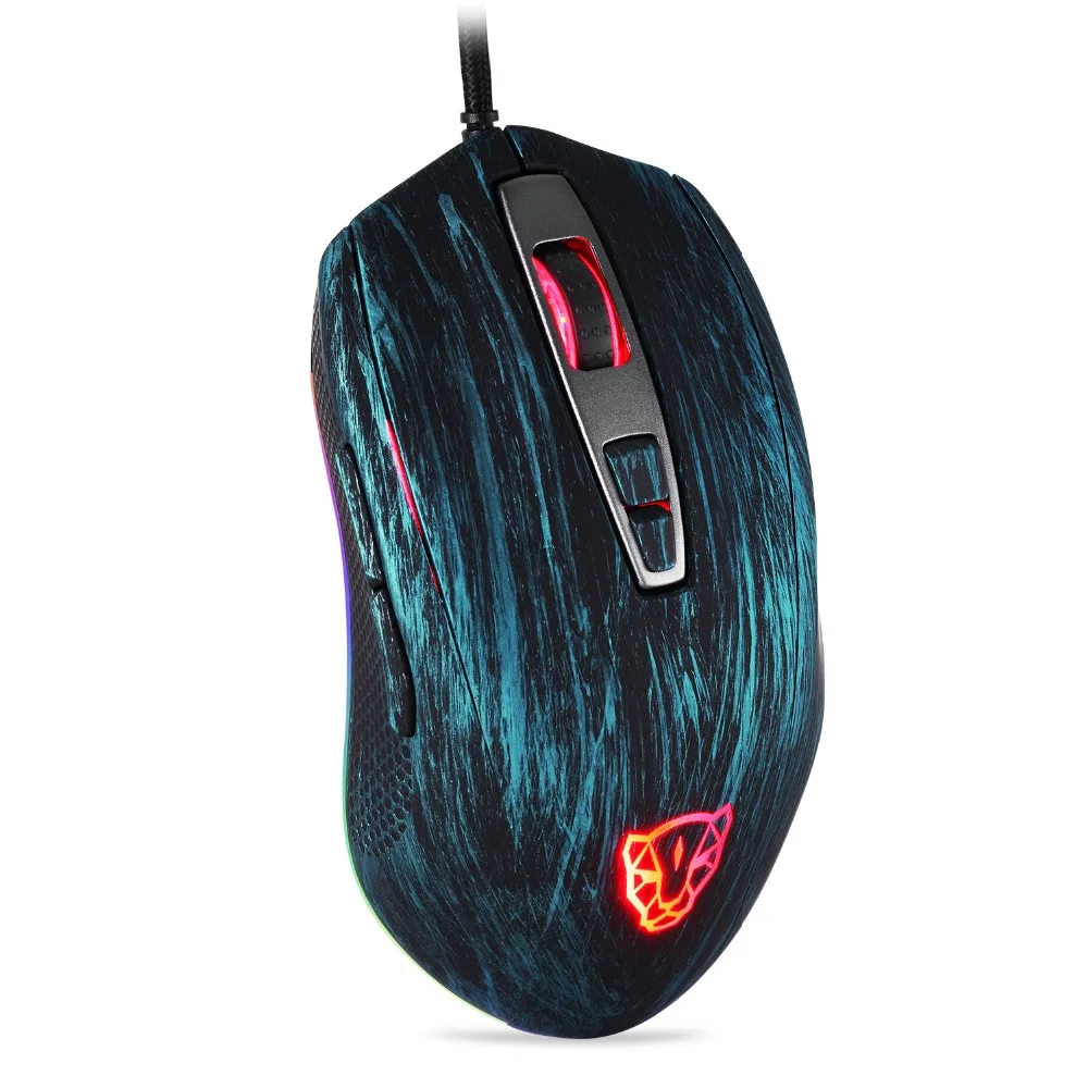 Motospeed V60 мышь 5000 dpi Проводная игровая 7 клавиш компьютерная периферийная техника