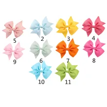 Новая мода 10 шт. лента бутик с зажимом Заколки для волос Дети волосы для куклы аксессуары Уход за волосами держатели инструментов падение волос