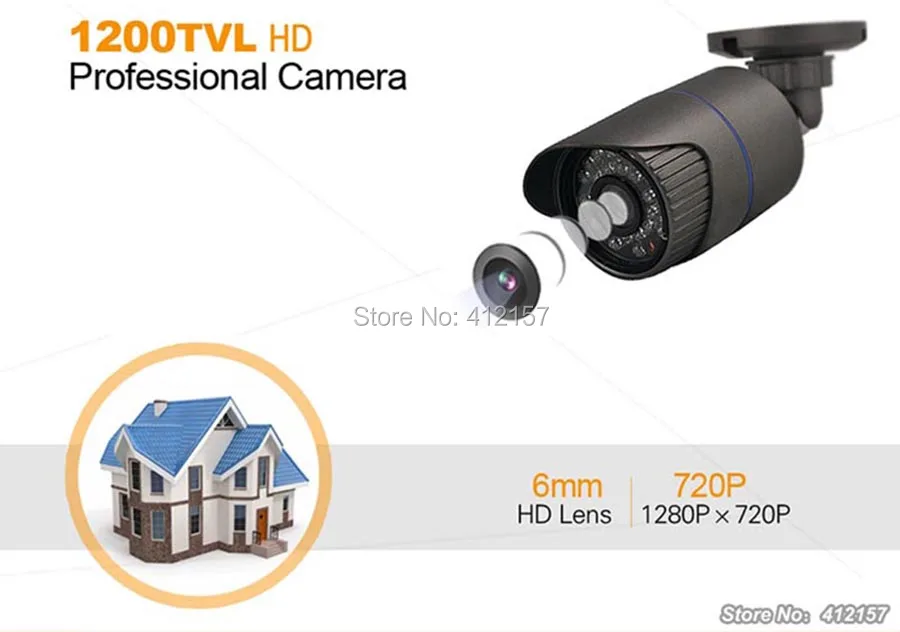 Открытый 8CH 1080N 5 в 1 гибридный видеорегистратор AHD 720 P 4CH 1500TVL безопасности Камера Системы 3X зум PTZ Камера телеметрией видеонаблюдения DIY KIT