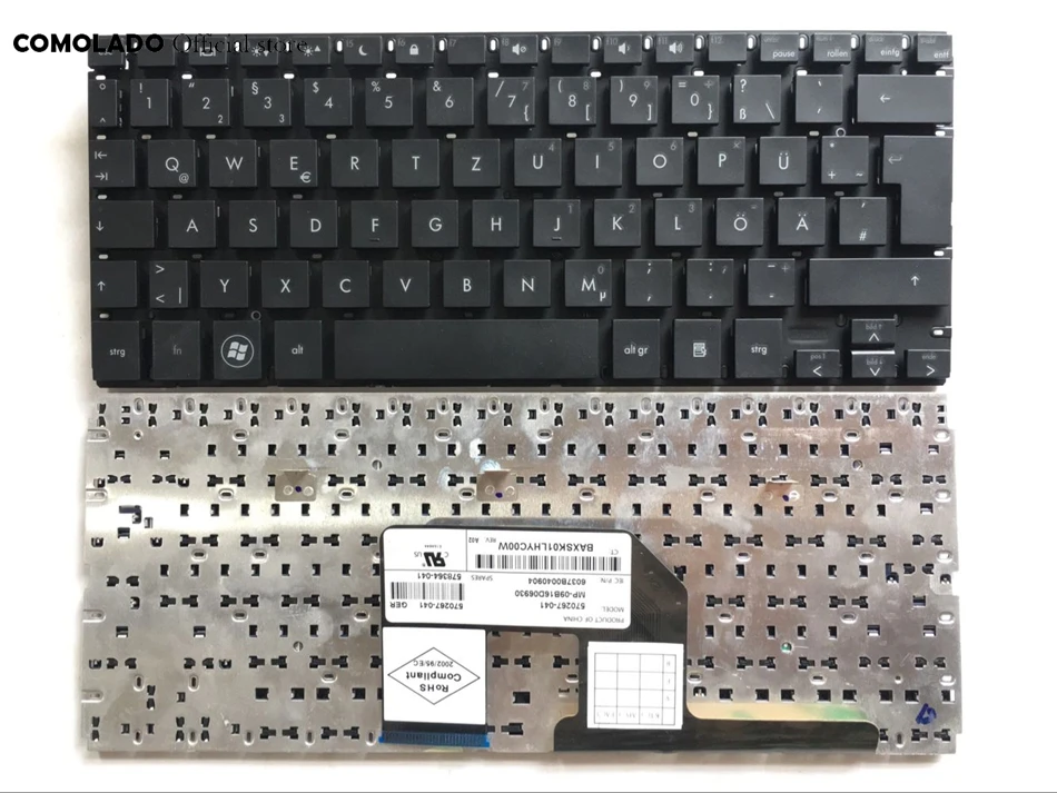 GR Germany Laptop Keyboard FOR HP MINI 5101 5102 5103 5105 Mini 2150 5100 black keyboard GR Layout