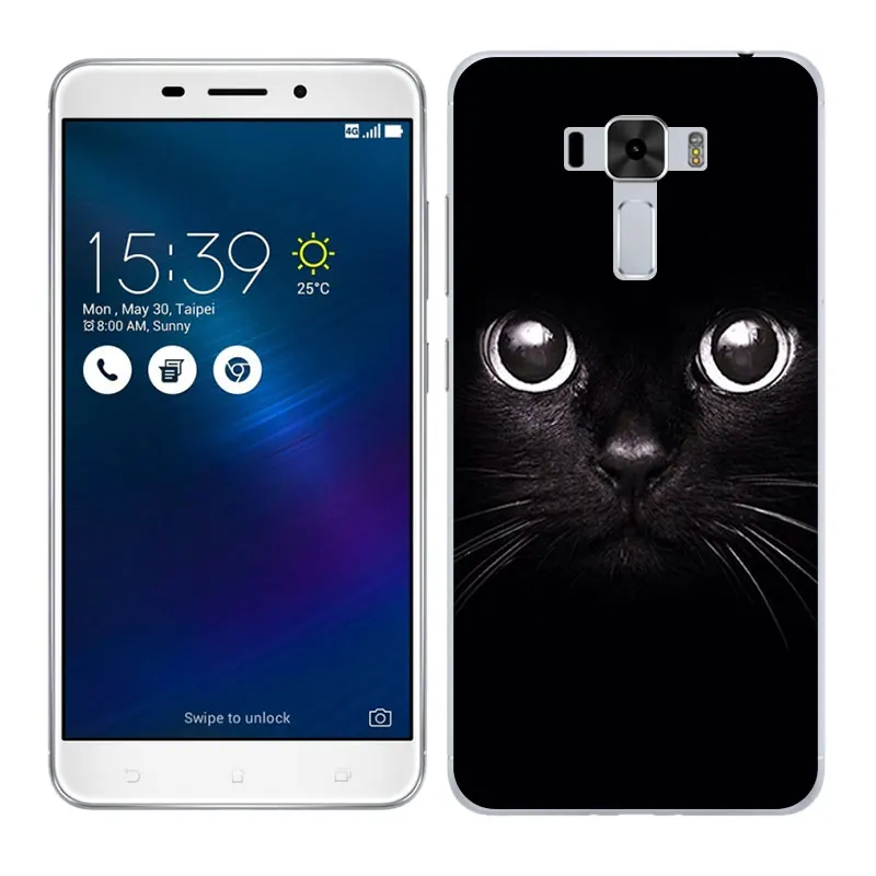 Силиконовый чехол накладка для ASUS Zenfone 3 Laser ZC551 чехлы телефонов ZC551KL 5 дюйма