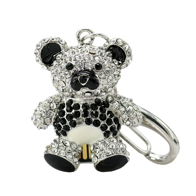 Cheap Crystal keychain bear Model USB 2.0 Flash Memory Stick cartoon diamond Pen Drive 128GB 16GB 32GB usb flash disk Cheap Crystal keychain bear Model USB 2.0 Flash Memory Stick cartoon diamond Pen Drive 128GB 16GB 32GB usb flash disk