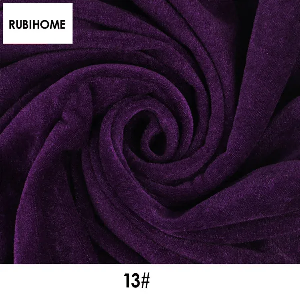 RUBIHOME(100x150 см/шт) велюровая плюшевая ткань для рукоделия шитья Лоскутная диванная Подушка занавеска материал домашний Декор ткань