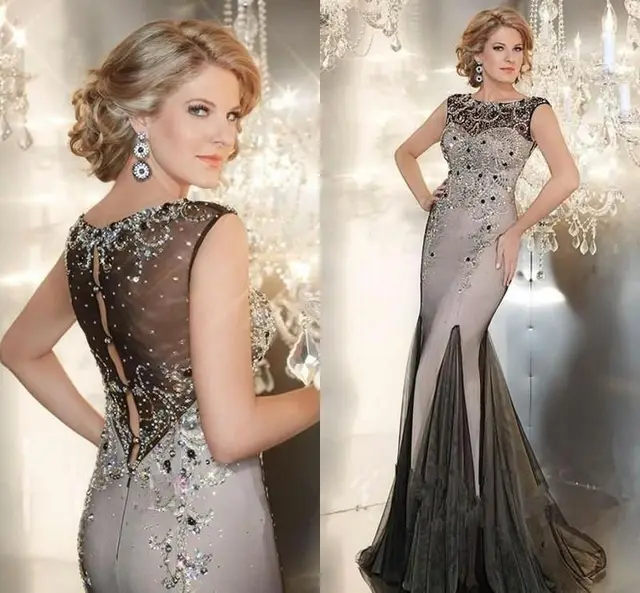 Y Designer Long Evening Gowns Crystals Beaded Dresses Y Designer Long Evening Gowns Crystals Beaded Dresses 2016 Luxury Mother Of The Bride