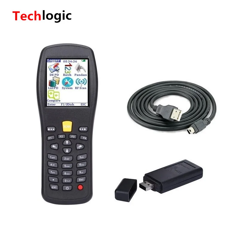  Techlogic X5 Wireless Barcode Scanner PDA Laser Light Bar Code Reader Portable Inventory Bar Code S