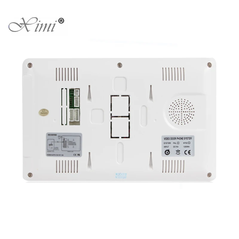 RFID карта контроля доступа дюймов 7 дюймов видео дверной телефон система с RFID кардридером 200 пользователей проводной дверной звонок Дверной