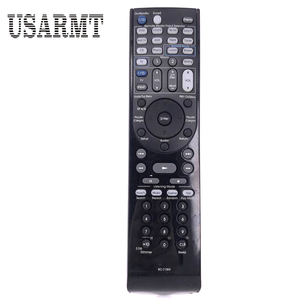 Used Original For ONKYO Integra 24140718 RC-718M AV Remote Control RC718M Controller DTR-6.9 DTR-7.9 Fernbedienung | Электроника