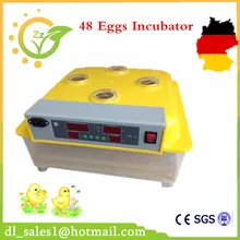 China Made Mini 48 Chicken Egg Incubators Sale Motor Control Tray Automatic Egg Turning For Duck Quail Incubation Machine