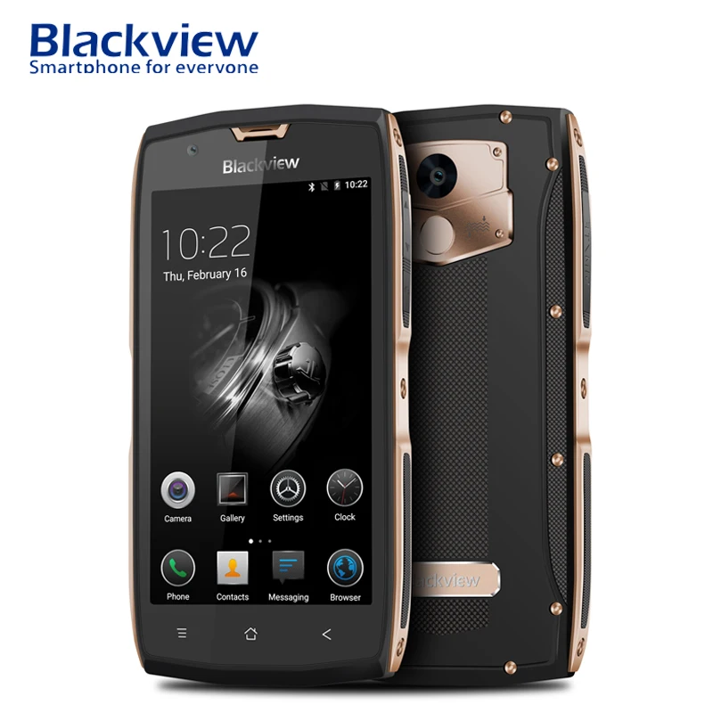 Blackview BV7000 Pro IP68 Smartphone 4GB RAM 64GB ROM Android 7.0 Octa Core 5 Inch 4G LTE Waterproof Moblie Phone 13MP Cellphone