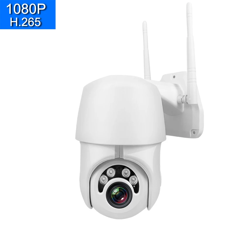 WIFI Security Camera Outdoor PTZ IP Camera H.265X 2MP Speed Dome CCTV Security Cameras IR Night VIsion  Home Surveilance ONVIF
