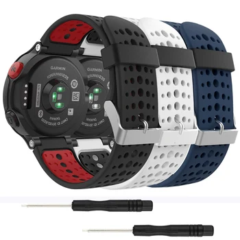 

For Garmin Forerunner 735XT Band Silicone Watch Band For Garmin Forerunner 220 230 235 620 630 Smart Watch Replacement Bracelet