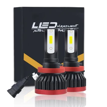 

12000LM H11 H1 H4 H7 LED Canbus No Error Car Headlight Bulbs 80W 6000K 4300K 8000K 9005 9006 H8 Auto Fog Lights 12V