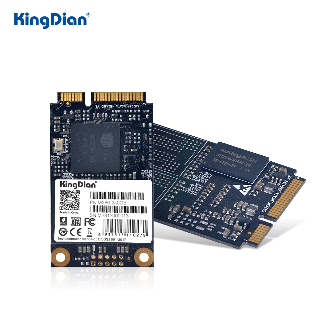  KingDian msata SSD 1TB 120gb SSD 480gb 240 gb SATA SSD Hard Drive Disk 32gb Internal Solid State Dr