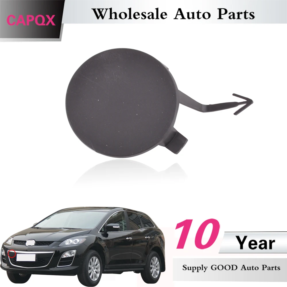 Крышка QX для Mazda CX 7 CX7 2008 2009 2010 2011 передний бампер с буксировочным крючком корпуса