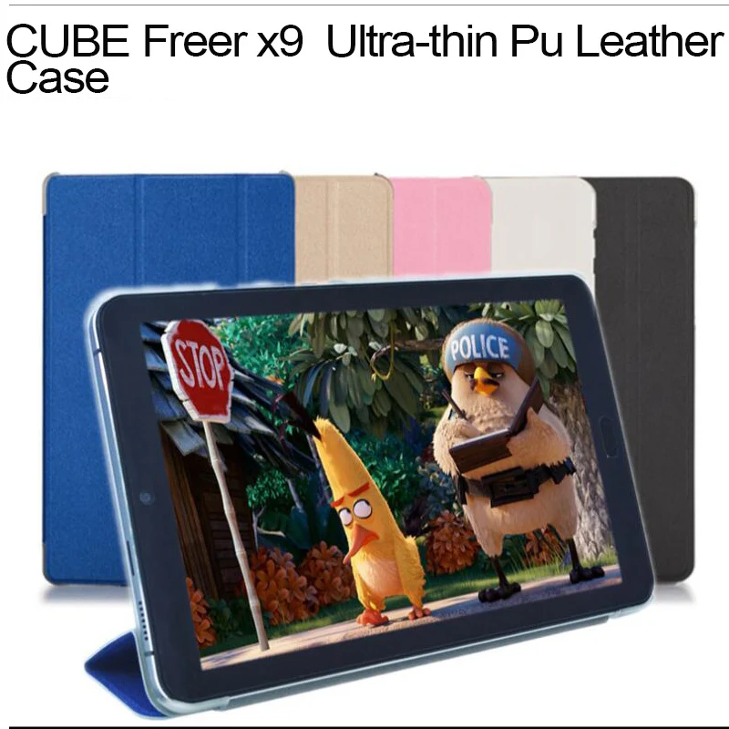

8.9inch Ultra-thin Leather PU Cover Case For CUBE Freer X9 U89 Tablet pc