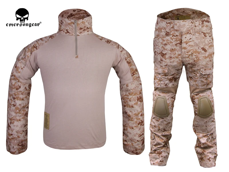 エマーソンギア AOR1 サバゲー 装備 実物 AOR1 シャツとパンツセット