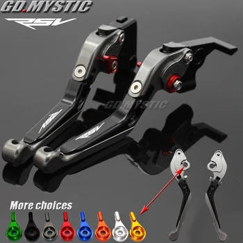 

Motorcycle Folding Extendable CNC Moto Adjustable Clutch Brake Levers FOR apulia RSV MILLE / R 1999-2003 2000 2001 2002 2003