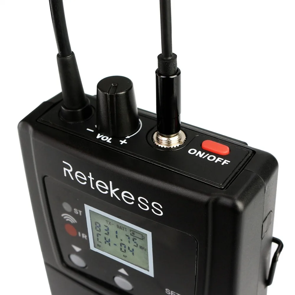 Беспроводной аудиоприемник Retekess T127 RF конференц система одновременный перевод с