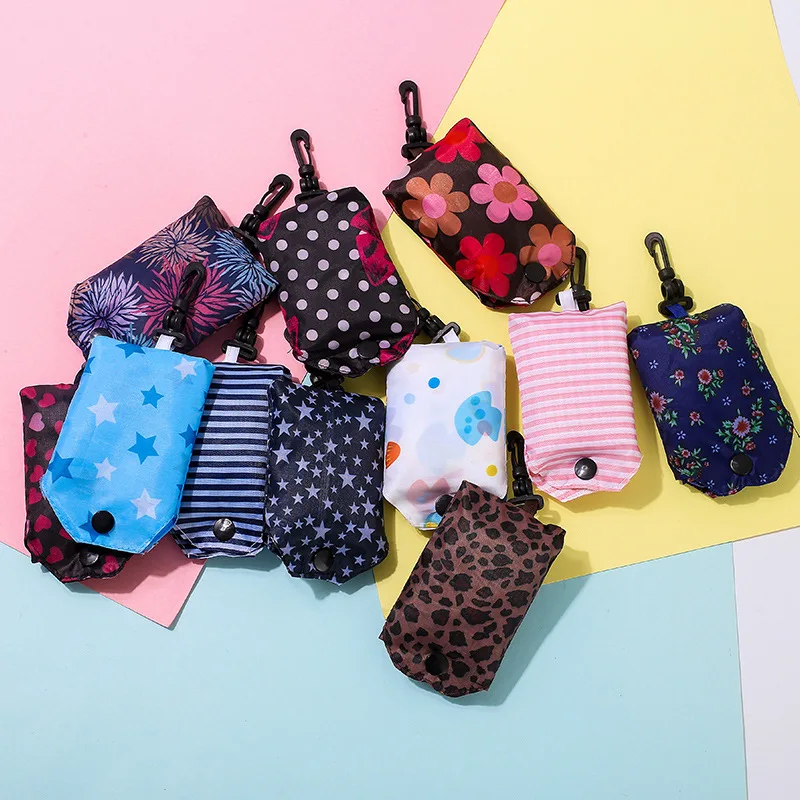 eTya Women Reusable Shopping Bag Foldable Bag Fashion Flower Printing Folding Recycle Handbags Home Organization Tote Bag eTya Women Reusable Shopping Bag Foldable Bag Fashion Flower Printing Folding Recycle Handbags Home Organization Tote Bag