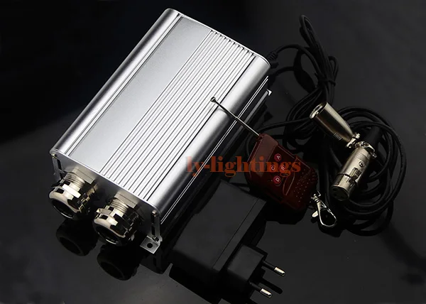 

For DIY decoration optic fiber light led light engine 12wx2 RGB color change electronic light source DMX-512 control engine