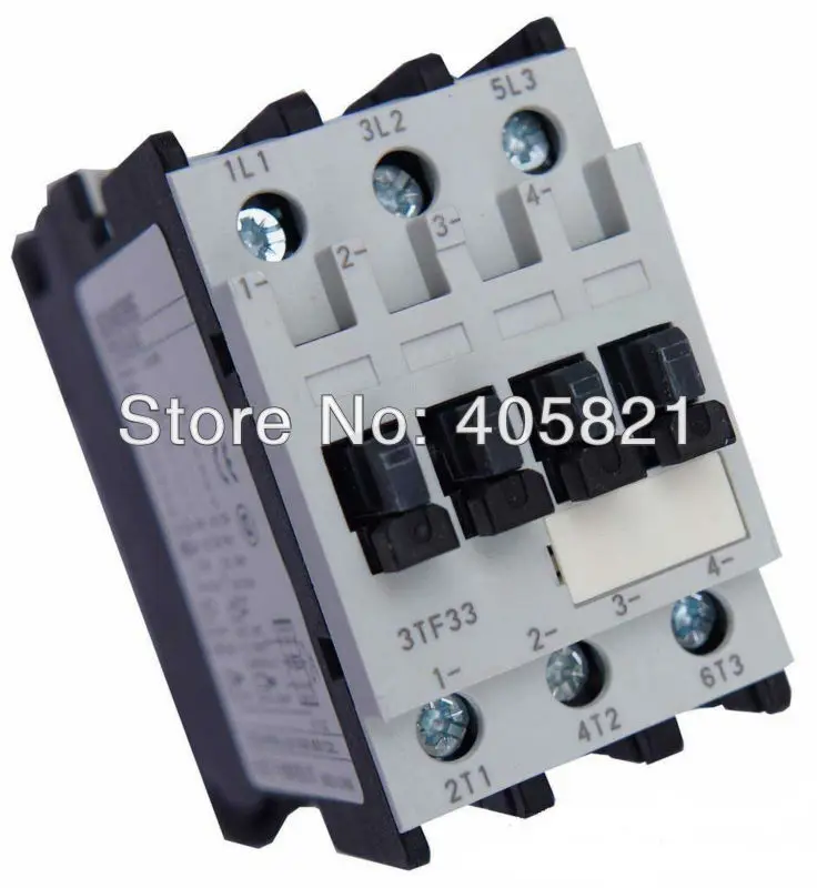 

3TF33 AC contactor /magnetic contactor 2NO+2NC 22A