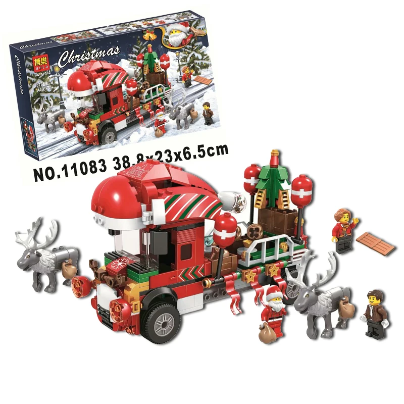 

11083 Sky Air Boat Advent Calendar Mode Building Blocks Toys Compatible with Legoings Christmas Gift For Children