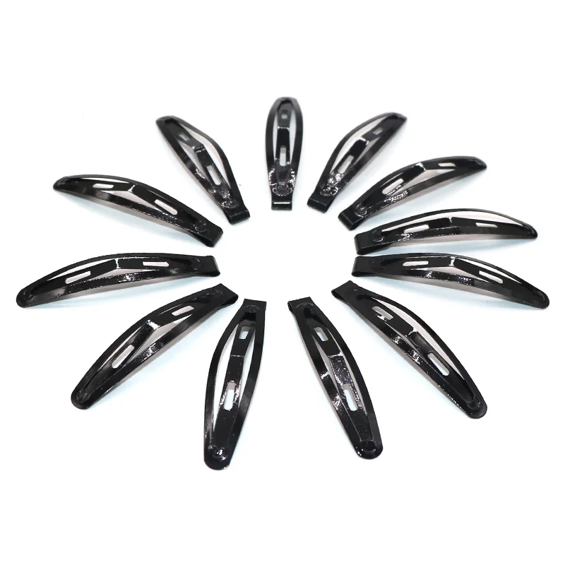 24Pcs Girls Styling Braid Hair Snap Clips Metal Hair Clips For Women