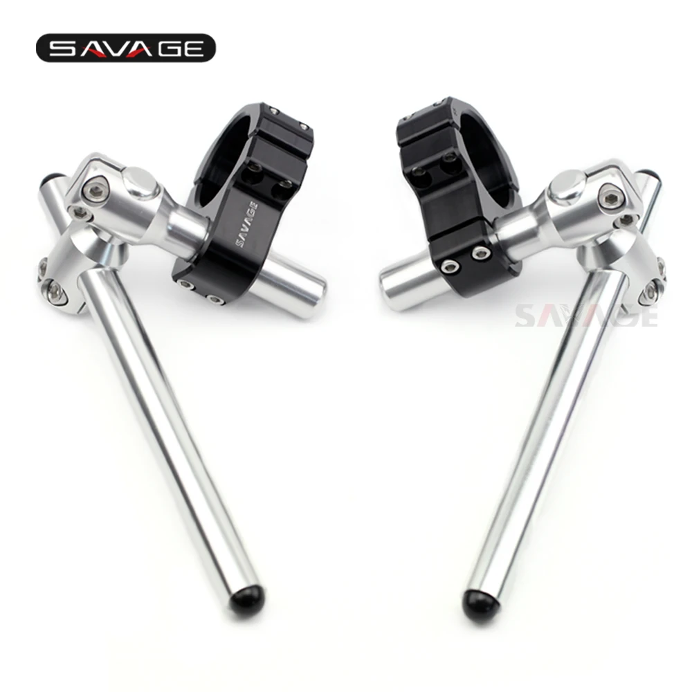 

Pro Caken Performance Stunt 55mm Fork Tube Clip Ons Handlebars Adjustable Shift Handle Bar Motorcycle Accessories CNC Aluminum