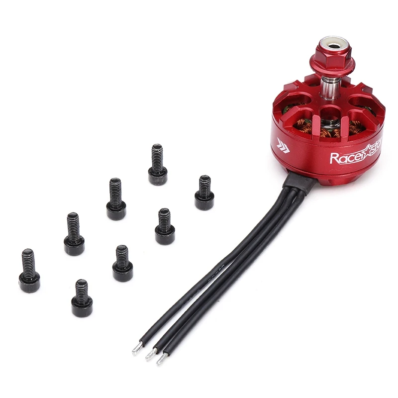 Racerstar 2307 BR2307S для Fire Green Edition 2200KV 2 S-5 S бесщеточный двигатель для X220 250 280 300 RC камера Дрон FPV гоночная часть